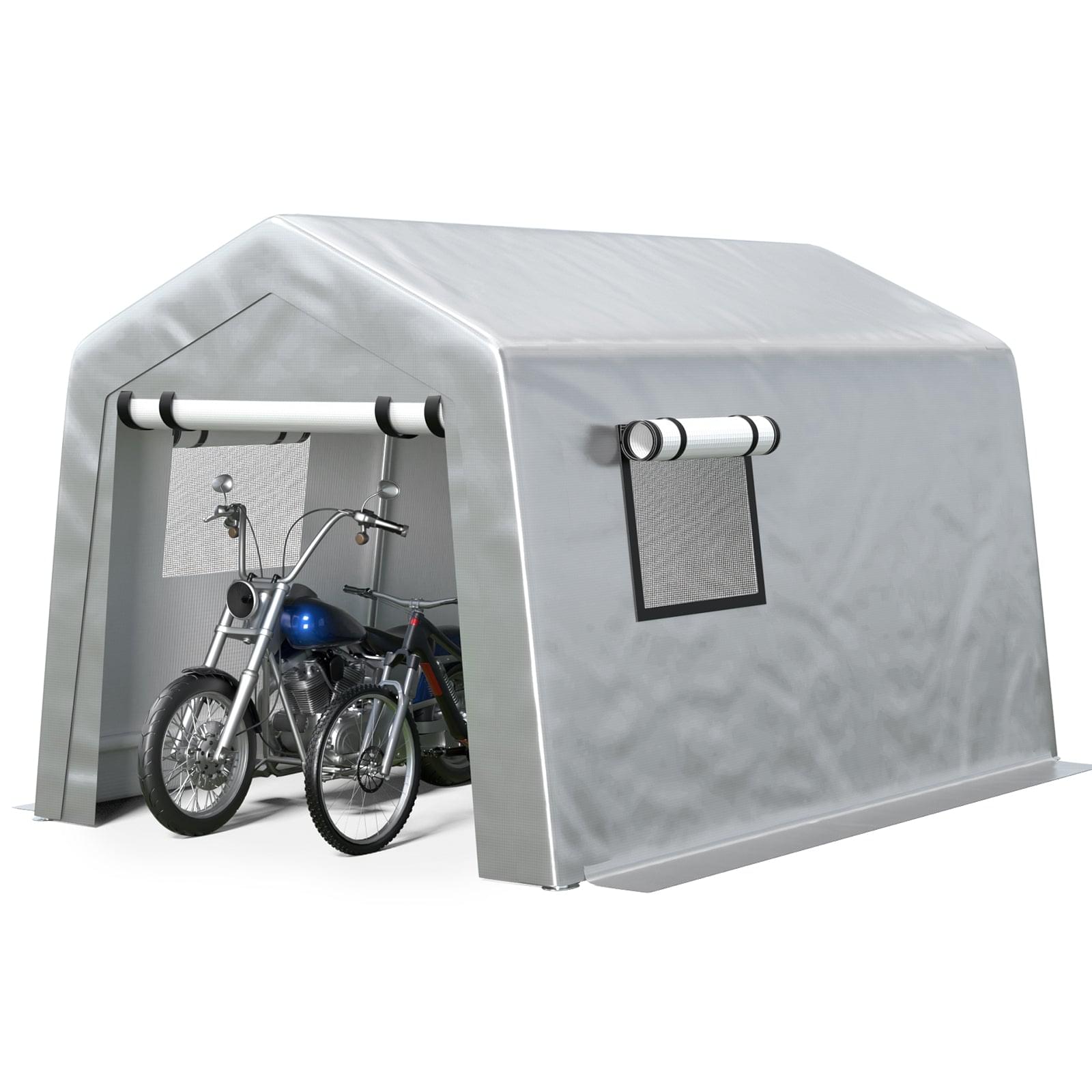 Jocoevol Carport Heavy Duty Tent with Roll-up Windows.